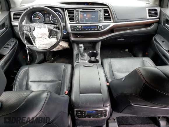 2015 Toyota Highlander Hybrid Limited with VIN 5TDDCRFH0FS009944, listed as a Copart auction lot 71665924 with 151,013 mi miles and Salvage Title. Bid and sale history available at carsss.com. Image 8.