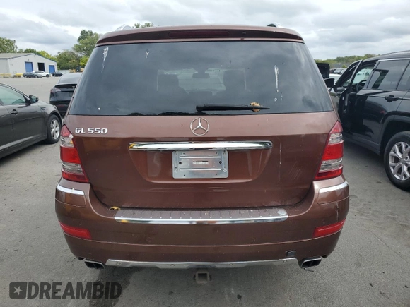 2009 Mercedes-Benz GL-Class 5.5L with VIN 4JGBF86E49A448558, listed as a Copart auction lot 72313714 with 186,608 mi miles and Clean Title. Bid and sale history available at carsss.com. Image 6.