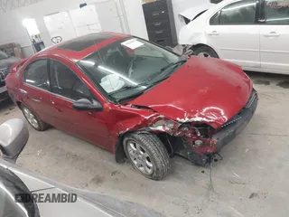2005 Dodge Neon SXT with VIN 1B3ES56C45D259395, listed as a IAAI auction lot 41636025 with 94,989 mi miles. Bid and sale history available at carsss.com. Image 1.