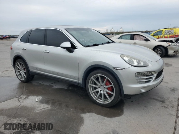 2011 Porsche Cayenne with VIN WP1AA2A2XBLA09320, listed as a Copart auction lot 54893525 with Not provided miles and Salvage title. Bid and sale history available at DreamBid. Image 4.