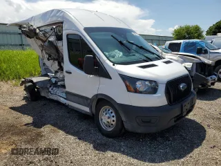 2022 Ford Transit Cargo with VIN 1FTBR2X89NKA80612, listed as a Copart auction lot 56966195 with 55,119 mi miles and Non repairable. Bid and sale history available at DreamBid. Image 4.