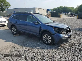 2021 Subaru Outback Premium with VIN 4S4BTAFC5M3101218, listed as a Copart auction lot 58710095 with 48,700 mi miles and Salvage title. Bid and sale history available at DreamBid. Image 4.
