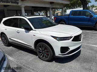 2023 Acura MDX with VIN 5J8YE1H33PL035098, listed as a Copart auction lot 52357225 with 6,640 mi miles and Clean Title. Bid and sale history available at carsss.com. Image 1.