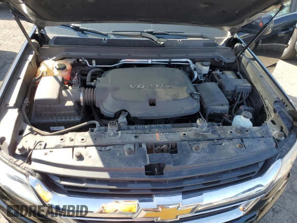 2017 Chevrolet Colorado 4WD LT with VIN 1GCHTCENXH1248570, listed as a Copart auction lot 52971215 with 76,262 mi miles and Salvage title. Bid and sale history available at DreamBid. Image 11.