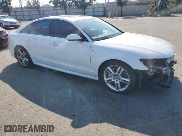 2016 Audi A6 Premium Plus with VIN WAUGFAFC5GN176850, listed as a Copart auction lot 60137275 with 112,770 mi miles and Salvage title. Bid and sale history available at DreamBid. Image 4.