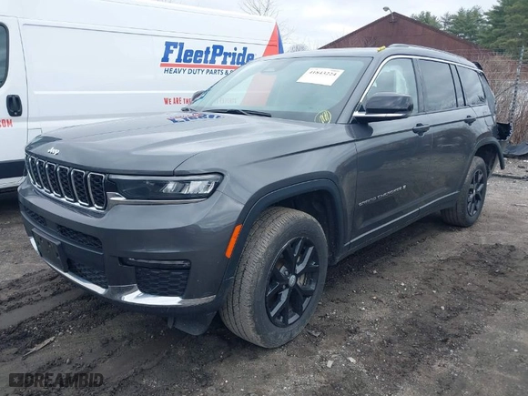 2022 Jeep Grand Cherokee L Limited with VIN 1C4RJKBG6N8621021, listed as a IAAI auction lot 41843224 with 94,236 mi miles. Bid and sale history available at carsss.com. Image 2.