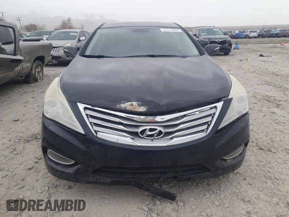 2013 Hyundai Azera with VIN KMHFG4JG2DA231258, listed as a Copart auction lot 51114855 with 180,352 mi miles and Salvage title. Bid and sale history available at DreamBid. Image 5.