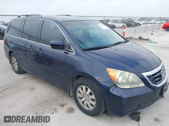 2008 Honda Odyssey EX with VIN 5FNRL384X8B027565, listed as a IAAI auction lot 41529839 with 224,332 mi miles and . Bid and sale history available at DreamBid. Image 1.