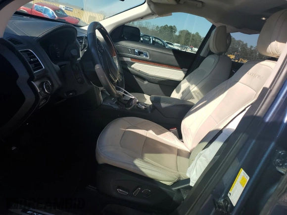 2018 Ford Explorer Platinum with VIN 1FM5K8HT5JGC38878, listed as a Copart auction lot 46522295 with 81,768 mi miles and Salvage Title. Bid and sale history available at DreamBid. Image 7.
