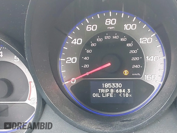 2008 Acura TL with VIN 19UUA662X8A003196, listed as a IAAI auction lot 42033986 with 185,330 mi miles. Bid and sale history available at carsss.com. Image 15.