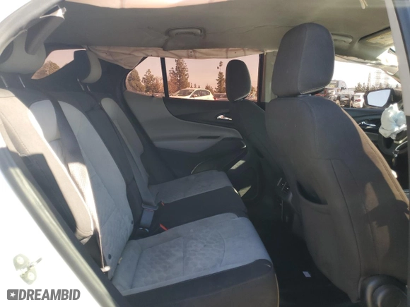 2018 Chevrolet Equinox LS with VIN 3GNAXHEV6JS563610, listed as a Copart auction lot 50461665 with 160,418 mi miles and Salvage Title. Bid and sale history available at carsss.com. Image 10.