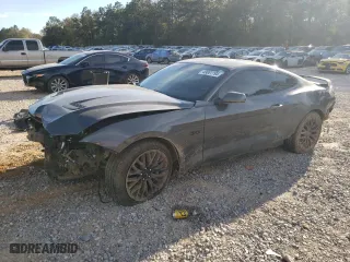 2019 Ford Mustang GT with VIN 1FA6P8CF5K5195643, listed as a Copart auction lot 49081195 with 103,888 mi miles and Salvage Title. Bid and sale history available at carsss.com. Image 1.