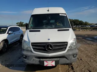 2015 Mercedes-Benz Sprinter Passenger with VIN WDZPE7CC8FP132535, listed as a Copart auction lot 74041354 with 53,192 mi miles and Salvage Title. Bid and sale history available at carsss.com. Image 5.