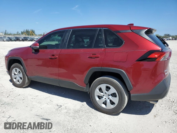 2025 Toyota RAV4 LE with VIN 2T3K1RFV4SW375465, listed as a Copart auction lot 50133915 with 4,170 mi miles and Salvage Title. Bid and sale history available at carsss.com. Image 2.