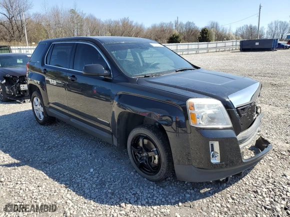 2014 GMC Terrain SLE with VIN 2GKALMEK7E6352847, listed as a Copart auction lot 47767645 with 143,793 mi miles and Salvage Title. Bid and sale history available at carsss.com. Image 4.