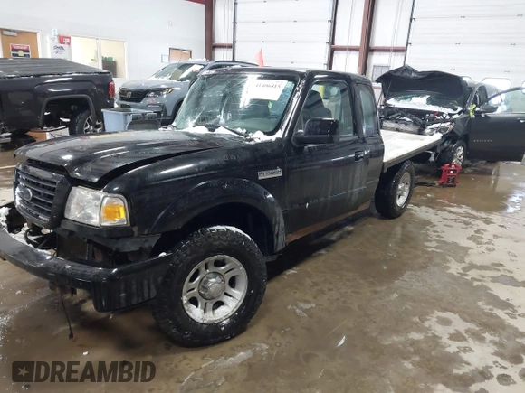 2009 Ford Ranger XLT with VIN 1FTYR44E29PA48822, listed as a IAAI auction lot 41406815 with 1 mi miles. Bid and sale history available at carsss.com. Image 2.