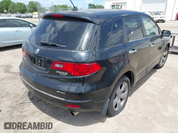 2007 Acura RDX with VIN 5J8TB18297A008378, listed as a IAAI auction lot 42169452 with 150,404 mi miles and . Bid and sale history available at carsss.com. Image 4.