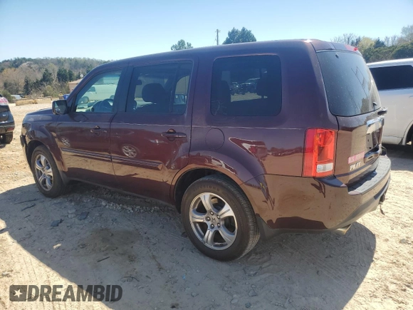 2013 Honda Pilot EX-L with VIN 5FNYF3H57DB018103, listed as a Copart auction lot 50293905 with 168,833 mi miles and Salvage Title. Bid and sale history available at carsss.com. Image 2.