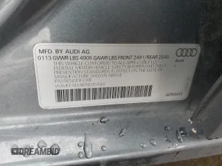 2013 Audi A4 Premium Plus with VIN WAUFFAFL9DN035464, listed as a Copart auction lot 49274865 with 78,274 mi miles and Salvage Title. Bid and sale history available at carsss.com. Image 14.