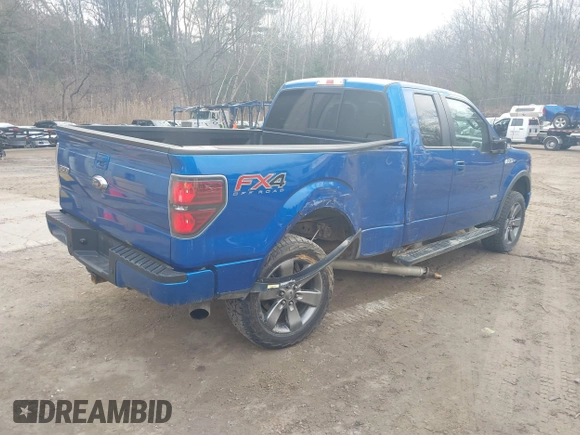 2013 Ford F-150 XL with VIN 1FTFX1ET9DFA33841, listed as a IAAI auction lot 41870005 with 137,911 mi miles and . Bid and sale history available at DreamBid. Image 4.