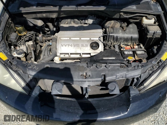 2004 Lexus RX 330 with VIN JTJHA31U140028606, listed as a Copart auction lot 49630705 with 206,589 mi miles and Salvage Title. Bid and sale history available at DreamBid. Image 13.