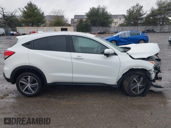 2021 Honda HR-V EX with VIN 3CZRU6H56MM724240, listed as a IAAI auction lot 41871785 with 1 mi miles. Bid and sale history available at carsss.com. Image 13.