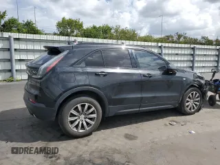 2019 Cadillac XT4 FWD Sport with VIN 1GYFZER49KF214000, listed as a Copart auction lot 53028745 with 190,934 mi miles and Salvage Title. Bid and sale history available at carsss.com. Image 3.