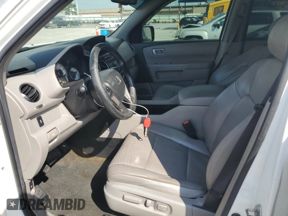 2013 Honda Pilot EX-L with VIN 5FNYF3H52DB024147, listed as a Copart auction lot 62842255 with 163,792 mi miles and Clean title. Bid and sale history available at DreamBid. Image 7.