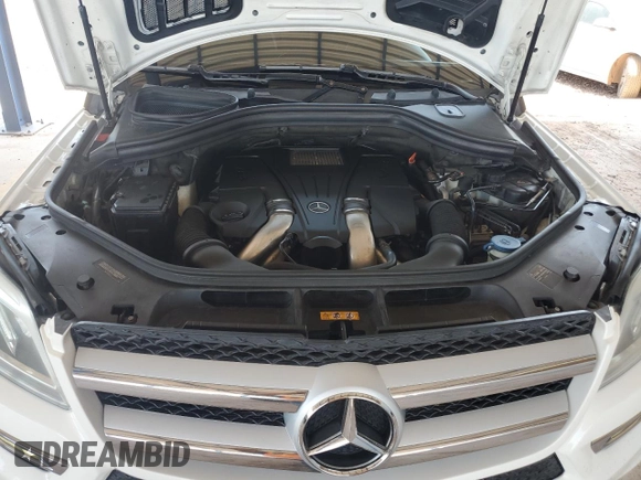 2014 Mercedes-Benz GL 450 with VIN 4JGDF7CE0EA353173, listed as a Copart auction lot 60428895 with 126,486 mi miles and Salvage title. Bid and sale history available at DreamBid. Image 12.