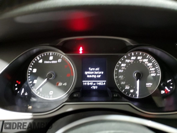 2013 Audi S4 Premium Plus with VIN WAUDGAFL0DA124271, listed as a Copart auction lot 76506834 with 141,549 mi miles and Salvage Title. Bid and sale history available at carsss.com. Image 9.