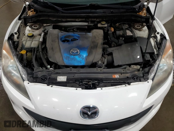 2012 Mazda 3 i Touring with VIN JM1BL1V75C1625651, listed as a Copart auction lot 54783015 with 179,696 mi miles and Salvage title. Bid and sale history available at DreamBid. Image 11.