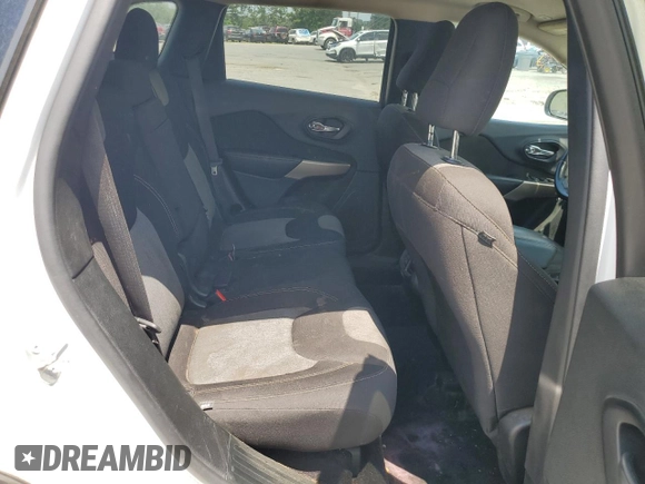 2018 Jeep Cherokee Latitude with VIN 1C4PJLCB1JD557116, listed as a Copart auction lot 57663885 with 108,289 mi miles and Salvage title. Bid and sale history available at DreamBid. Image 11.