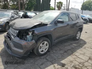 2022 Jeep Compass Sport с VIN 3C4NJDAB9NT144165, выставлен на аукционе Copart как лот 51423775 с пробегом 18 482 миль миль и Чистый • Clean title. История ставок и продаж доступна на DreamBid. Изображение 1.
