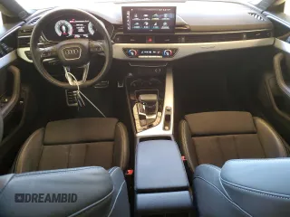 2023 Audi A5 Sportback S line Premium Plus with VIN WAUFACF59PA022964, listed as a Copart auction lot 86434774 with 39,958 mi miles and Salvage Title. Bid and sale history available at carsss.com. Image 8.