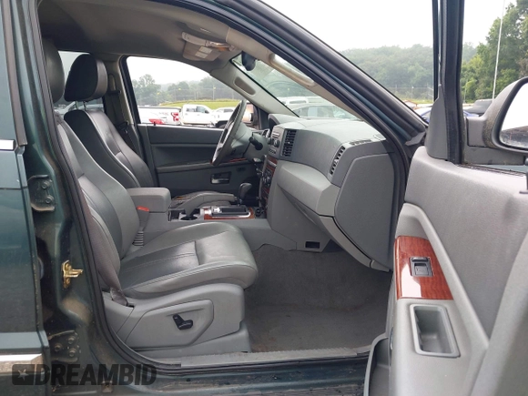2005 Jeep Grand Cherokee Limited z VIN 1J4HR58N45C670673, wystawiony jako IAAI lot #42849069 z przebiegiem 141 435 mil mil oraz . Historia ofert i sprzedaży dostępna na DreamBid. Obrazek 5.