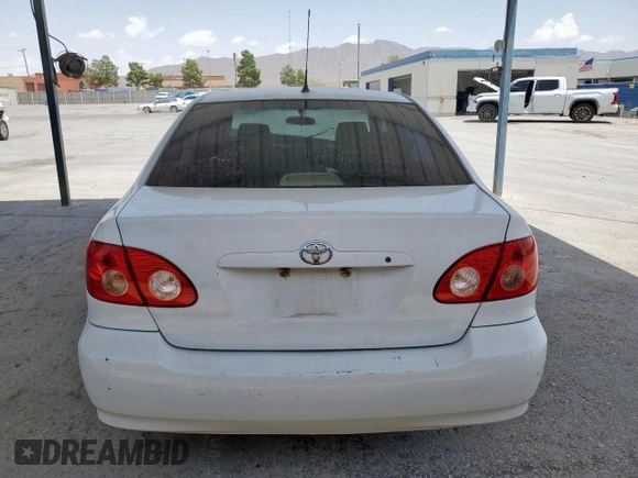 2005 Toyota Corolla CE with VIN 2T1BR30E25C489512, listed as a Copart auction lot 62018665 with 149,311 mi miles and Clean title. Bid and sale history available at DreamBid. Image 6.