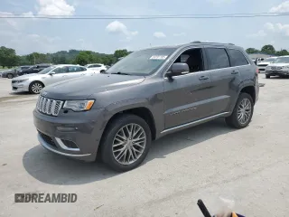 2017 Jeep Grand Cherokee Summit with VIN 1C4RJFJT9HC727633, listed as a Copart auction lot 59737795 with 80,001 mi miles and Clean title. Bid and sale history available at DreamBid. Image 1.