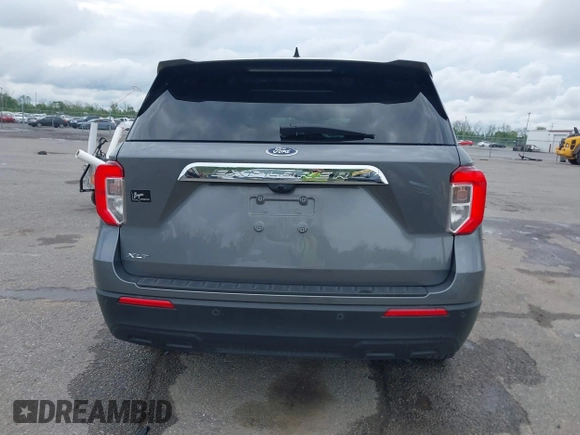 2024 Ford Explorer XLT with VIN 1FMSK7DH2RGA66805, listed as a IAAI auction lot 41965748 with 16,968 mi miles and . Bid and sale history available at DreamBid. Image 16.