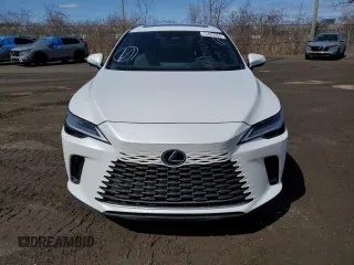 2023 Lexus RX 350 with VIN 2T2BAMCA6PC009752, listed as a Copart auction lot 75423764 with 27,726 mi miles and Salvage title. Bid and sale history available at DreamBid. Image 5.