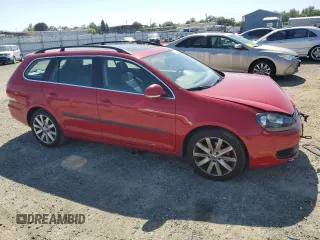 2010 Volkswagen Jetta SE with VIN 3VWTZ7AJ5AM692531, listed as a Copart auction lot 53857435 with 127,790 mi miles and Salvage title. Bid and sale history available at DreamBid. Image 4.