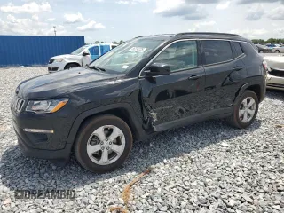 2019 Jeep Compass Latitude z VIN 3C4NJDBB0KT790625, wystawiony jako Copart lot #56214235 z przebiegiem Nie podano mil oraz Szkoda całkowita • Salvage title. Historia ofert i sprzedaży dostępna na DreamBid. Obrazek 1.