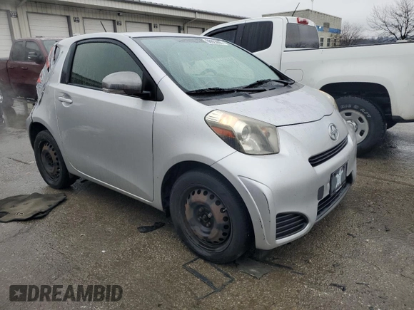 2013 Scion iQ with VIN JTNJJXB08DJ025554, listed as a Copart auction lot 88923885 with 110,378 mi miles and Salvage title. Bid and sale history available at DreamBid. Image 4.
