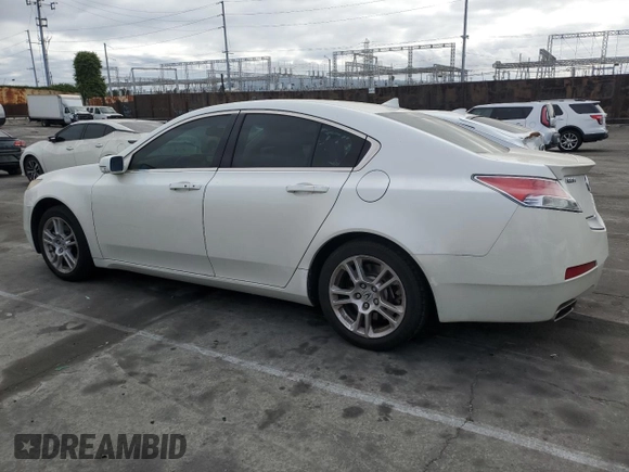 2010 Acura TL Tech with VIN 19UUA8F56AA017687, listed as a Copart auction lot 53167855 with 192,862 mi miles and Salvage Title. Bid and sale history available at carsss.com. Image 2.