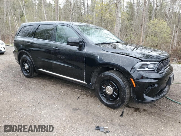 2021 Dodge Durango Pursuit with VIN 1C4SDJFT3MC683255, listed as a Copart auction lot 56315695 with Not provided miles and Salvage title. Bid and sale history available at DreamBid. Image 4.