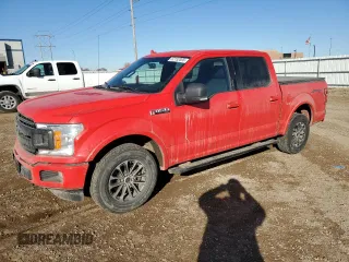 2018 Ford F-150 XL with VIN 1FTEW1EP7JKE59404, listed as a Copart auction lot 52152005 with 172,619 mi miles and Salvage Title. Bid and sale history available at carsss.com. Image 1.