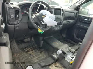 2024 Chevrolet Silverado 1500 Work Truck with VIN 3GCNAAED8RG343555, listed as a Copart auction lot 54071185 with 0 mi miles and Salvage Title. Bid and sale history available at carsss.com. Image 8.