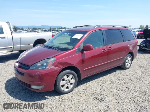 2004 Toyota Sienna XLE with VIN 5TDZA22C04S002891, listed as a IAAI auction lot 42169728 with 245,976 mi miles. Bid and sale history available at carsss.com. Image 2.