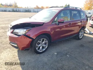 2017 Subaru Forester with VIN JF2SJESC1HH471552, listed as a Copart auction lot 73019853 with 64,316 mi miles and Salvage title. Bid and sale history available at DreamBid. Image 1.