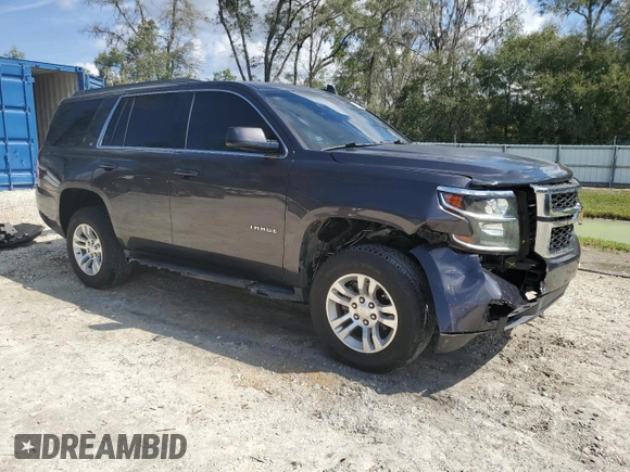 2017 Chevrolet Tahoe LT with VIN 1GNSCBKC6HR277477, listed as a Copart auction lot 46983025 with 136,671 mi miles and Salvage title. Bid and sale history available at DreamBid. Image 4.