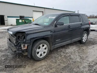 2016 GMC Terrain SLE with VIN 2GKFLSEK4G6222683, listed as a Copart auction lot 46422275 with 100,916 mi miles and Salvage Title. Bid and sale history available at carsss.com. Image 1.